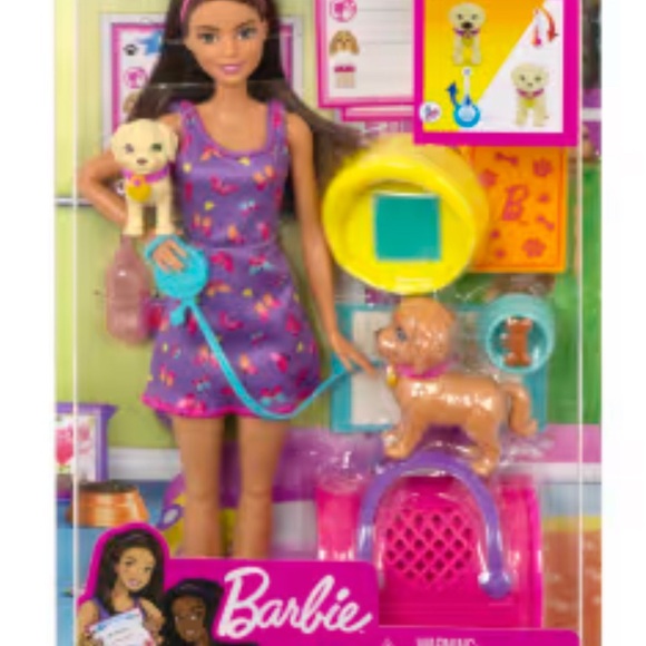 (NIB) Barbie Pup Adoption Set - Picture 2 of 4